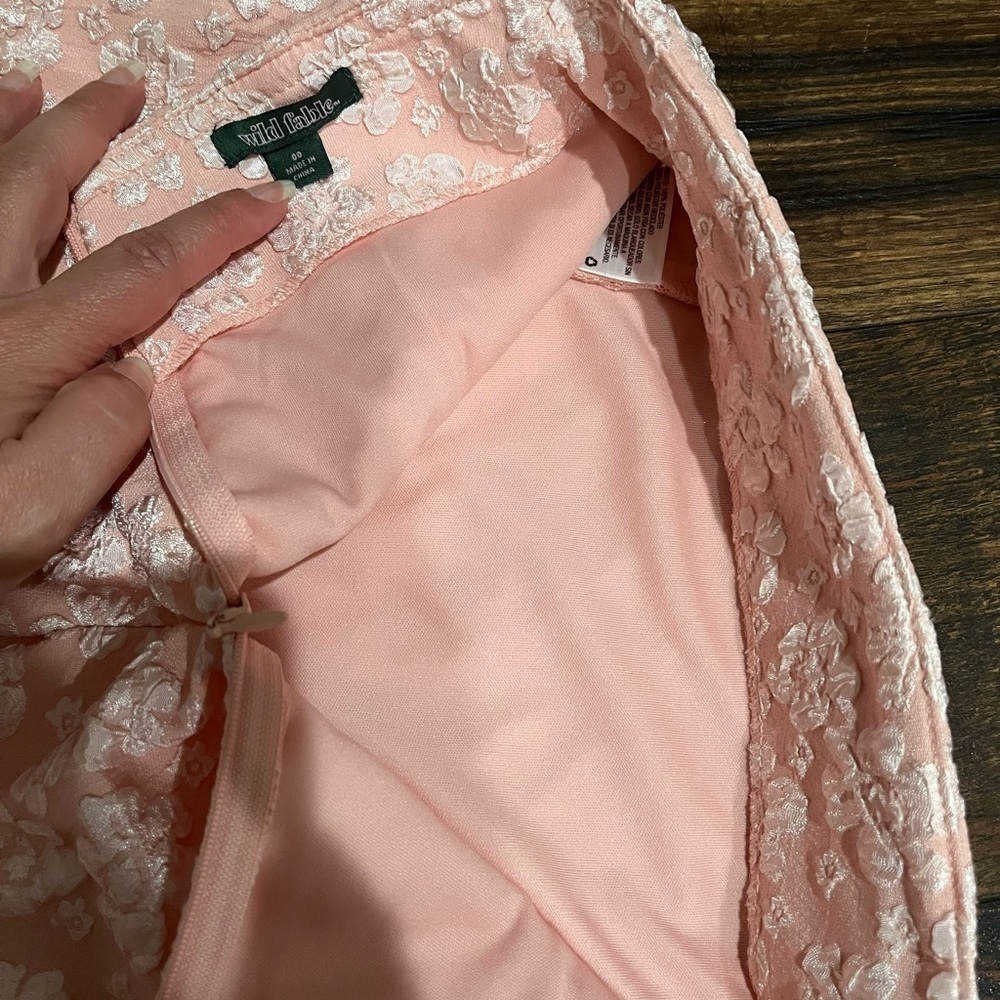 Wild Fable Floral Pink Skirt - Picture 5 of 5